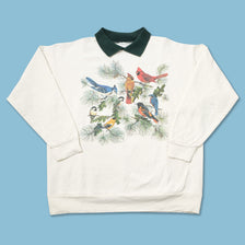 Vintage Bird Sweater Large 