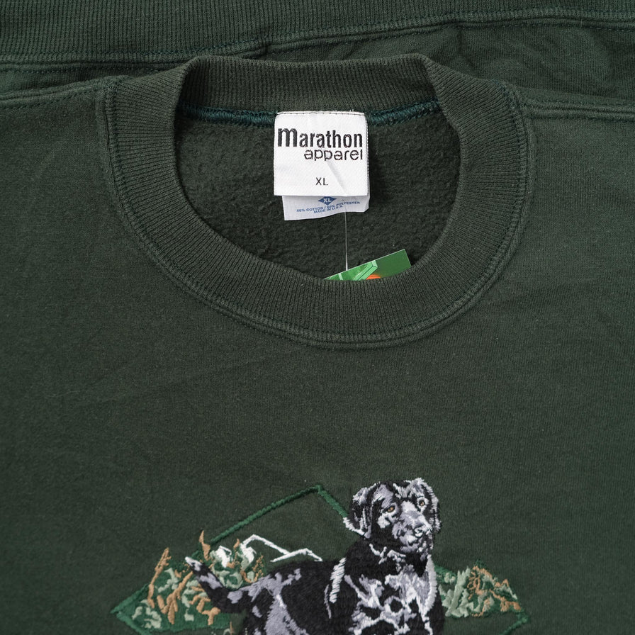 Vintage Dog Sweater XLarge 