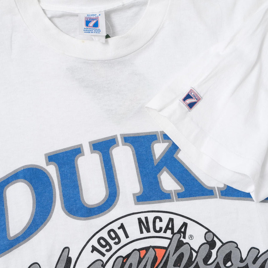 Vintage 1991 Duke T-Shirt Medium 