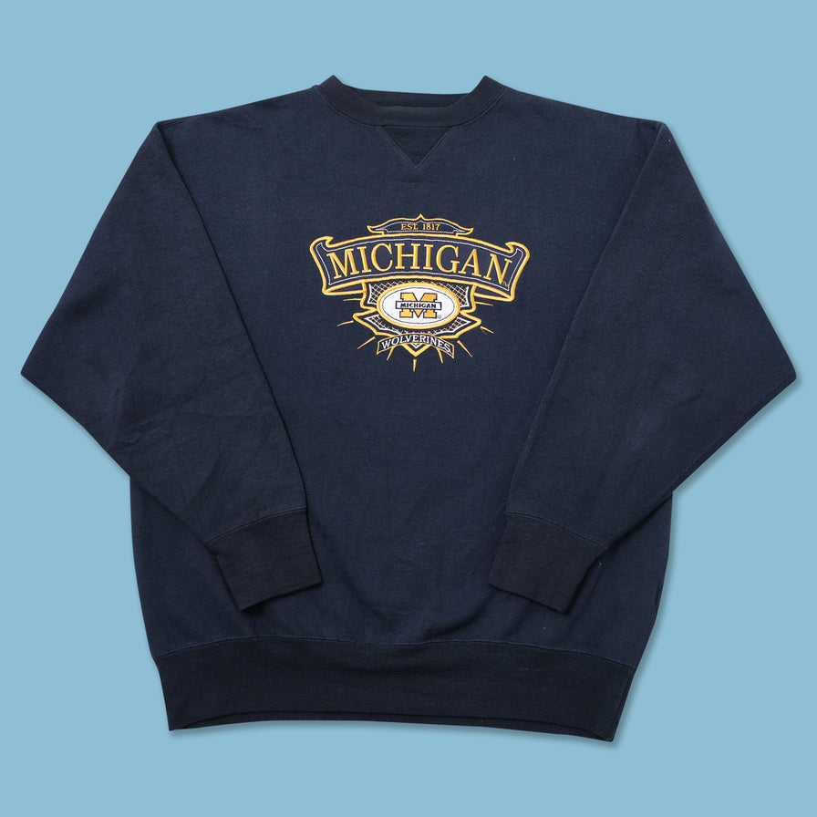 Vintage Michigan Wolverines Sweater XLarge 