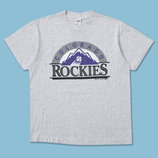 Vintage 1991 Colorado Rockies T-Shirt Medium 