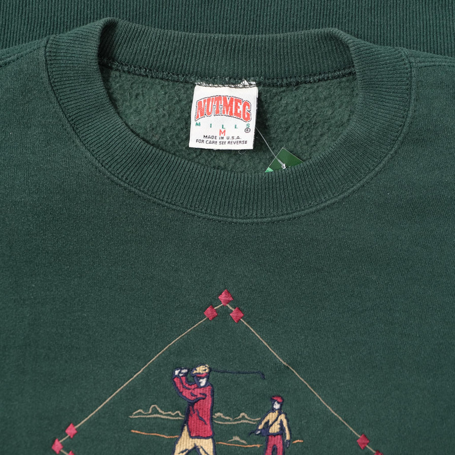 Vintage Golf Sweater Medium 