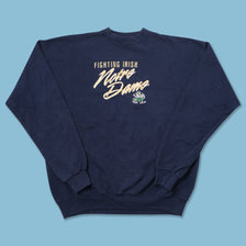 Vintage Notre Dame Sweater Large 