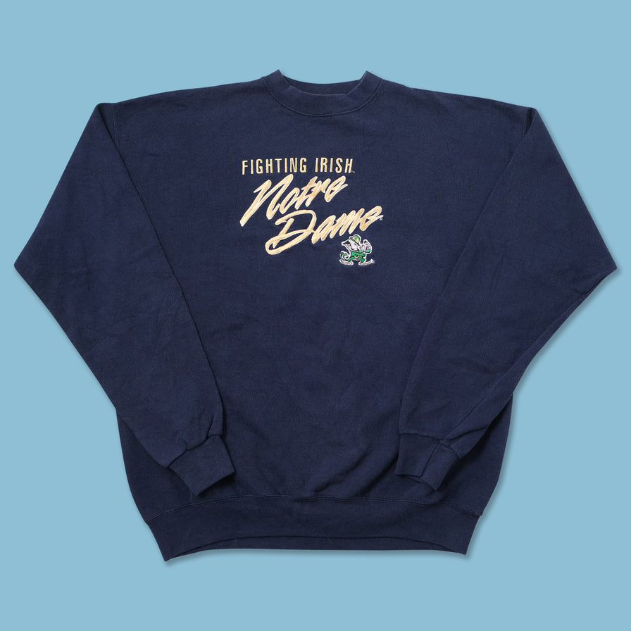 Vintage Notre Dame Sweater Large 