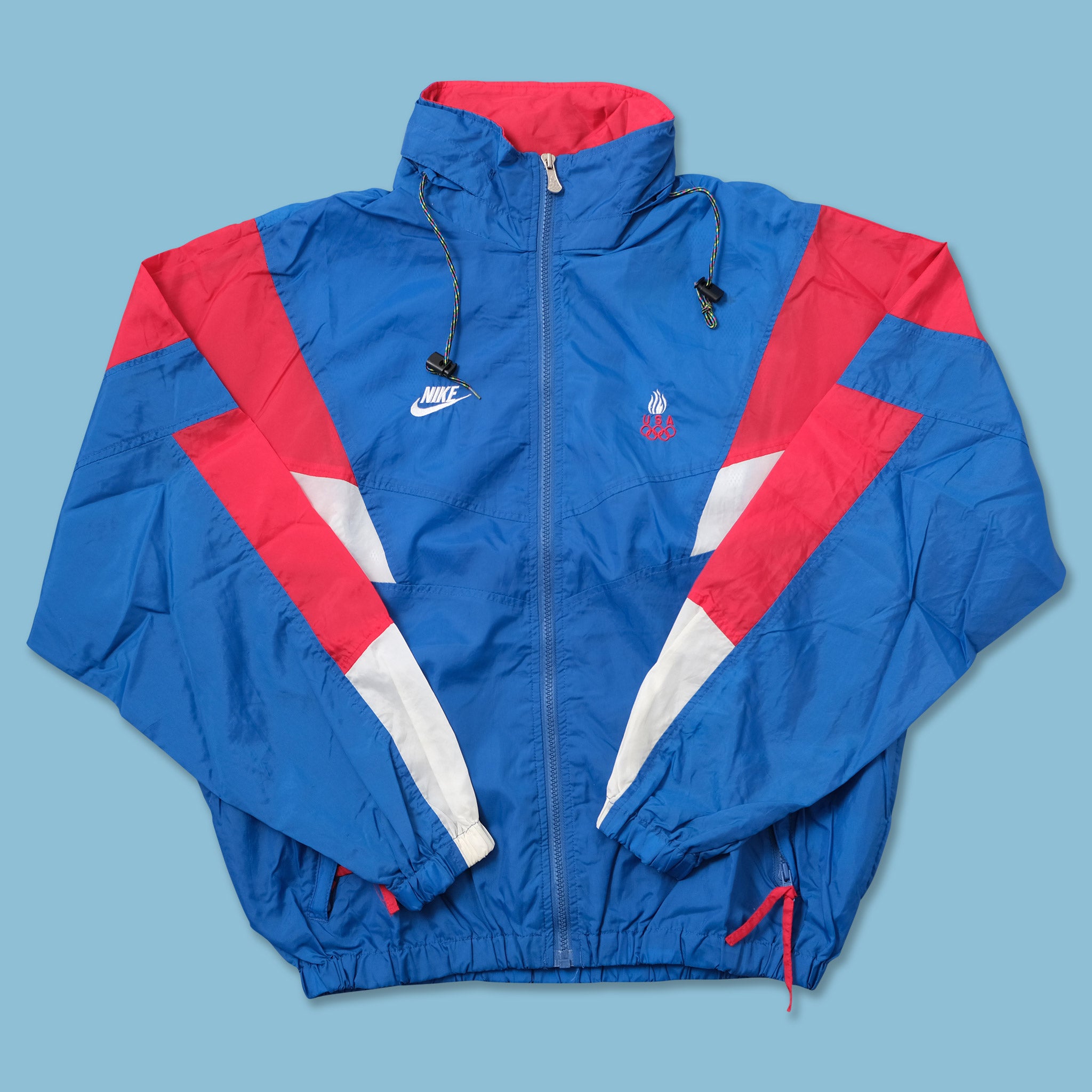 Vintage Nike USA Olympics Track Jacket Large | Double Double