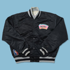 Vintage Starter San Antonio Spurs Satin Bomber Jacket XLarge 