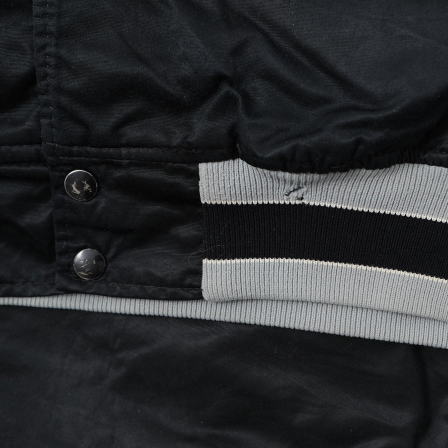 Vintage Starter San Antonio Spurs Satin Bomber Jacket XLarge 