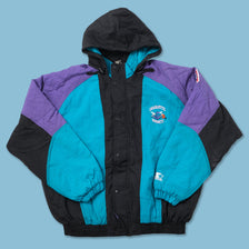 Vintage Starter Charlotte Hornets Jacket XLarge 