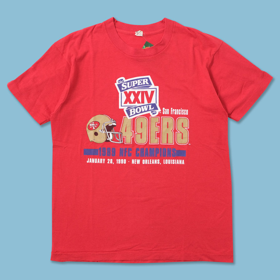 Vintage 1990 San Francsico 49ers T-Shirt Medium 