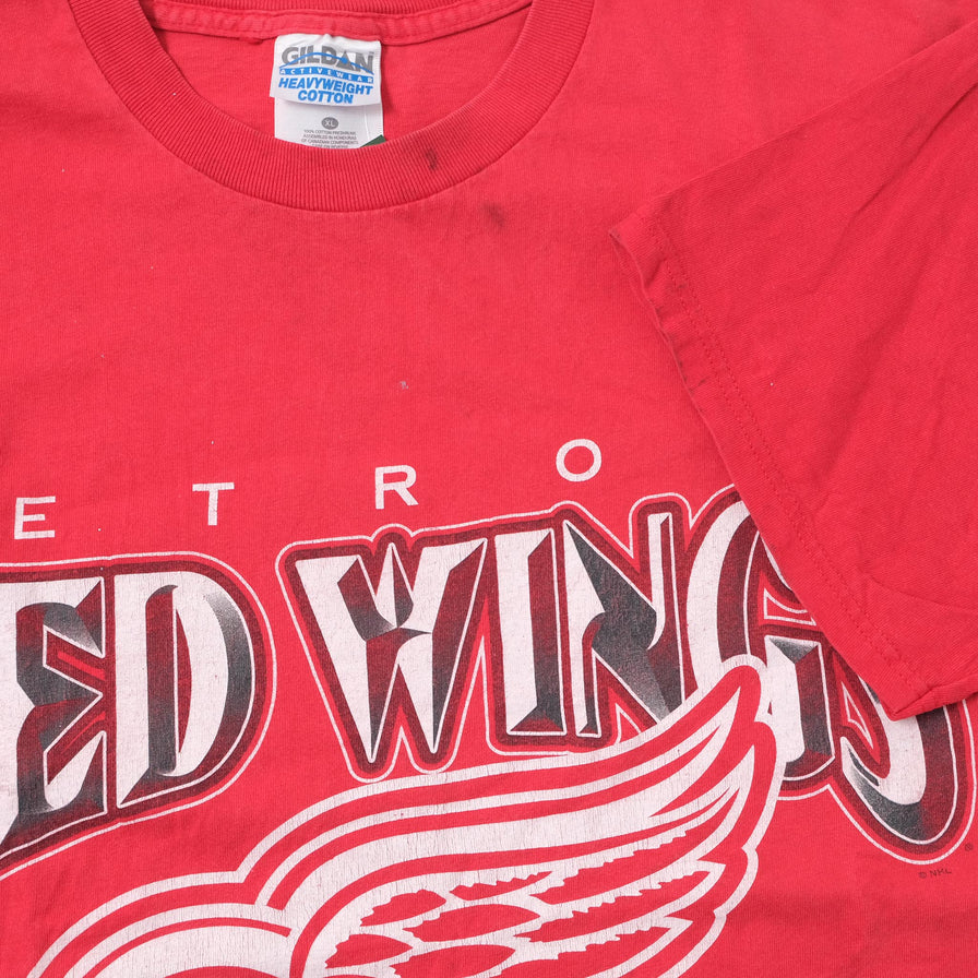 Vintage Detroit Red Wings T-Shirt XLarge 