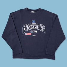 2004 Reebok Seattle Seahawks Sweater Large 