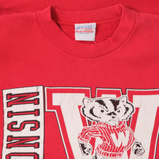 Vintage Wisconsin Badgers Sweater Medium 