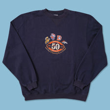 Vintage Reebok Denver Broncos Sweater Large 