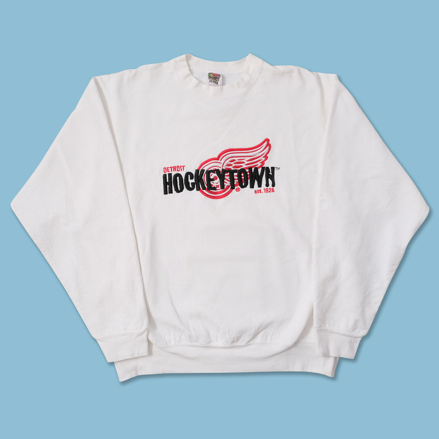 Vintage Detroit Red Wings Hockeytown Sweater XXLarge 