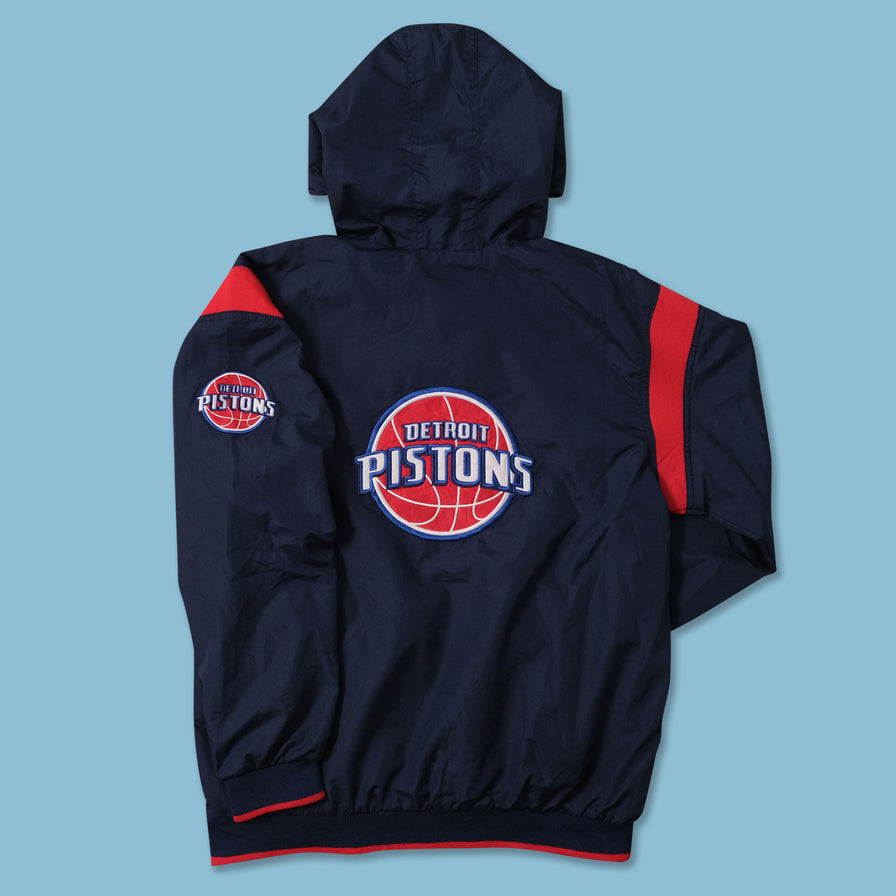 Detroit Pistons Q-Zip Windbreaker Medium 