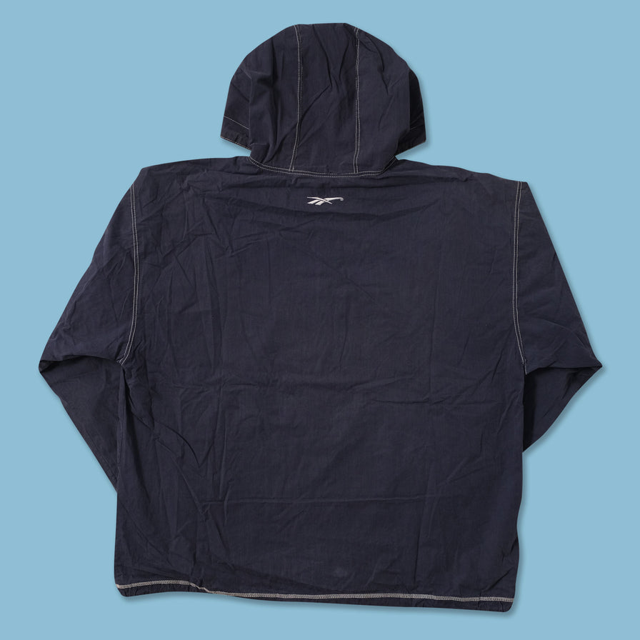Vintage Reebok Halfzip Windbreaker Large 