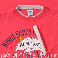 1991 Minnesota Twins Champions T-Shirt Medium 