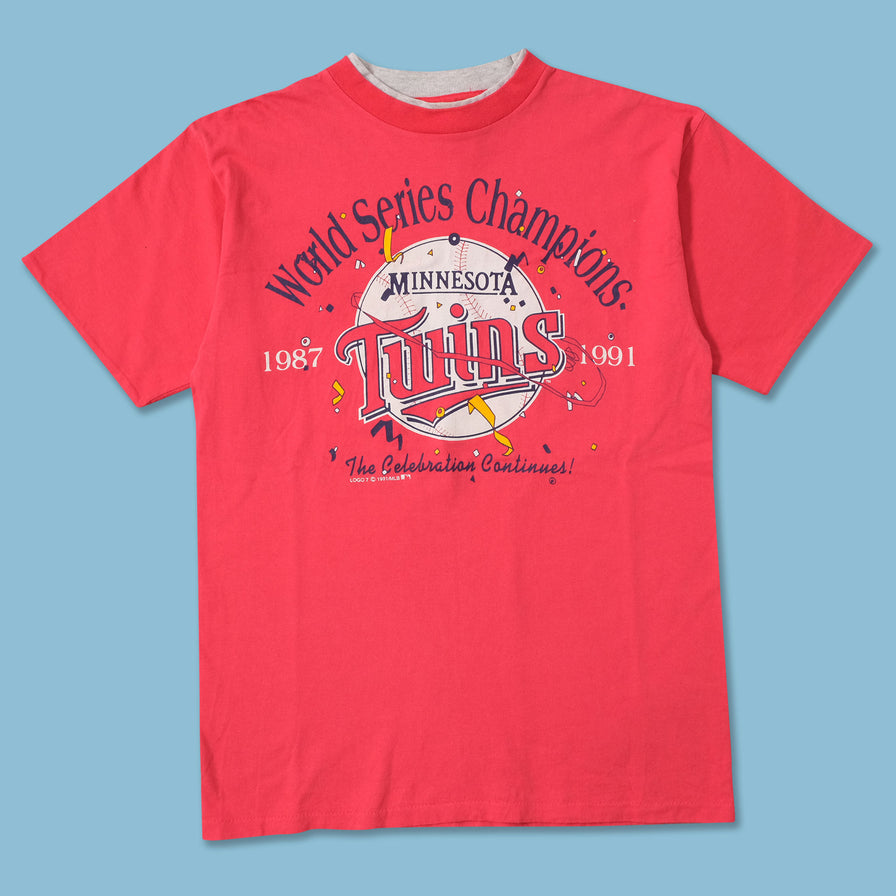 1991 Minnesota Twins Champions T-Shirt Medium 