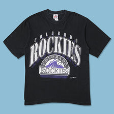 1998 Colorado Rockies T-Shirt Medium 