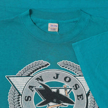 1991 San Jose Sharks T-Shirt XLarge 