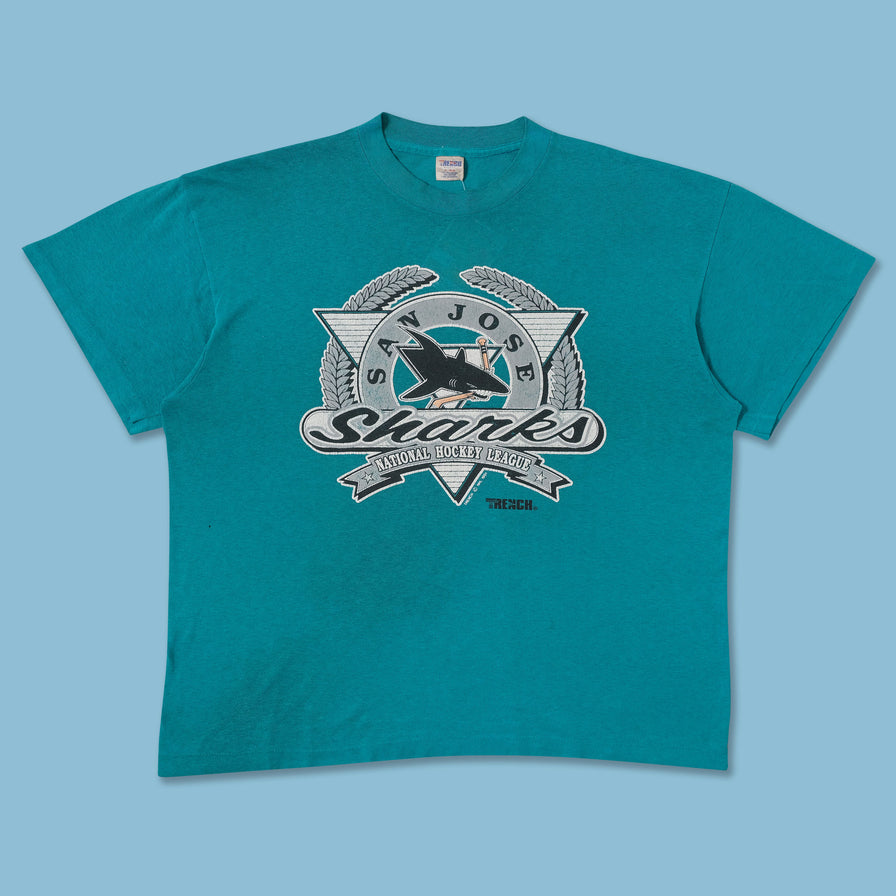 1991 San Jose Sharks T-Shirt XLarge 
