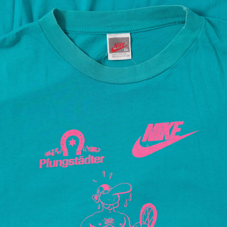 Vintage Nike Grey Tag T-Shirt XXLarge 