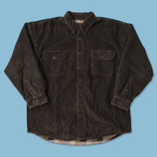 Fleece Lined Corduroy Shirt XLarge 