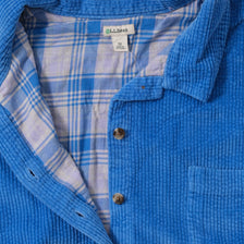 Vintage L.L.Bean Lined Corduroy Shirt Large 