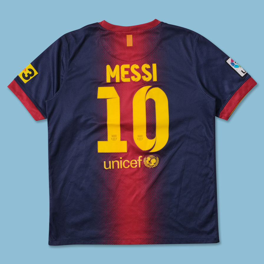 Women's Nike FC Barcelona Messi Jersey Small 