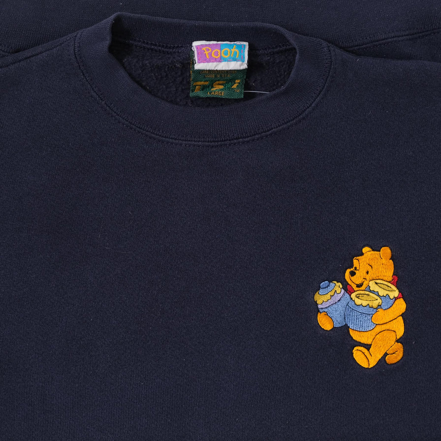 Vintage Pooh Sweater Large 