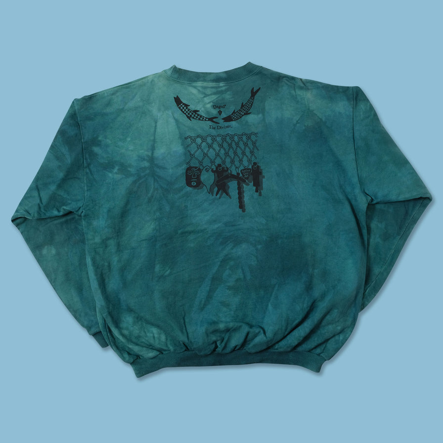 Vintage Dagoli Cave Art Sweater XLarge 