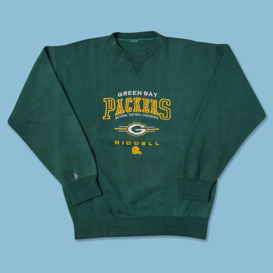 Vintage Green Bay Packers Sweater Large 
