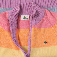 Vintage Women's Lacoste Knit Jacket Small 