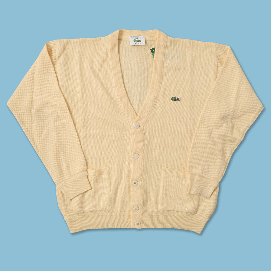 Vintage Lacoste Knit Cardigan Small 