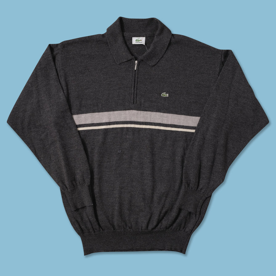 Vintage Lacoste Q-Zip Sweater Medium 