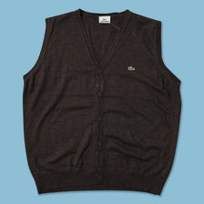 Vintage Lacoste Sweater Vest Large 