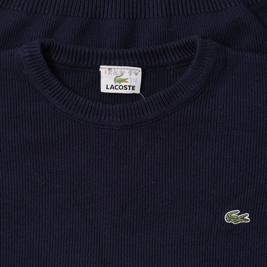 Vintage Lacoste Knit Sweater Small 