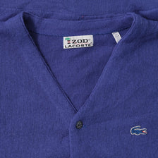 Vintage Izod Lacoste Cardigan Medium 