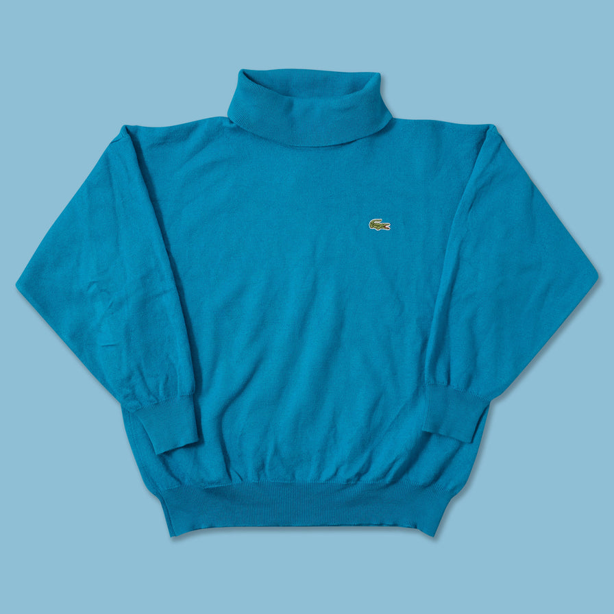 Vintage Lacoste Turtleneck Sweater Medium 