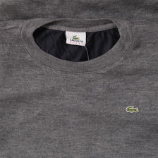 Vintage Lacoste Lined Sweater XLarge 