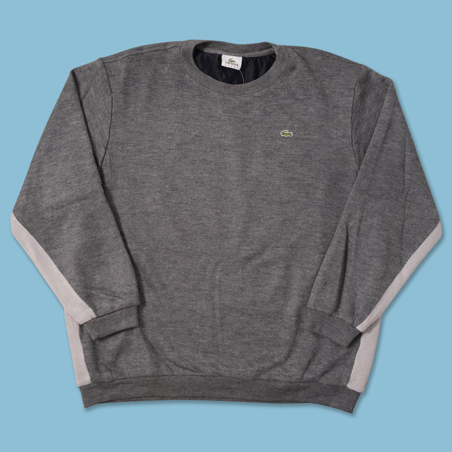 Vintage Lacoste Lined Sweater XLarge 