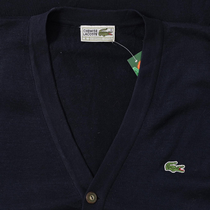 Vintage Lacoste Cardigan Large 