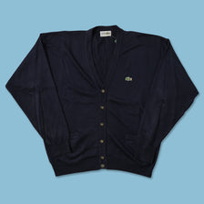 Vintage Lacoste Cardigan Large 