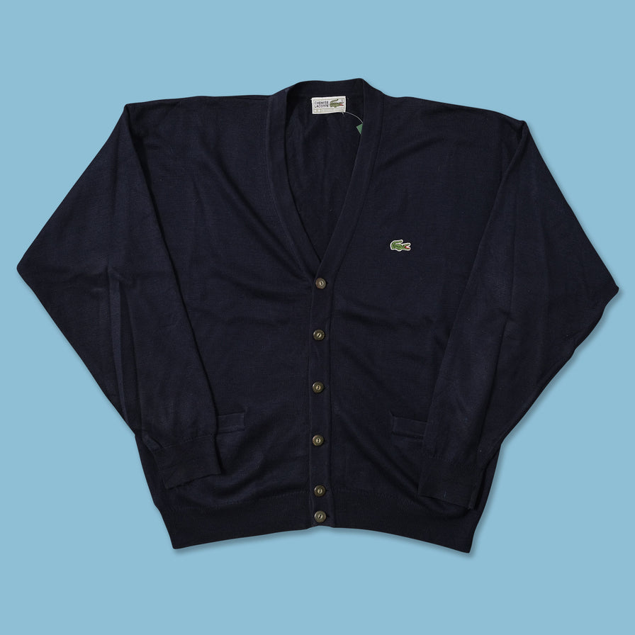 Vintage Lacoste Cardigan Large 