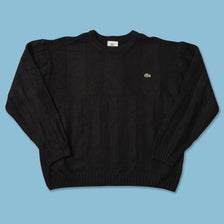 Vintage Lacoste Knit Sweater Medium 