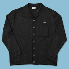 Vintage Lacoste Button Up Knit Jacket Large 
