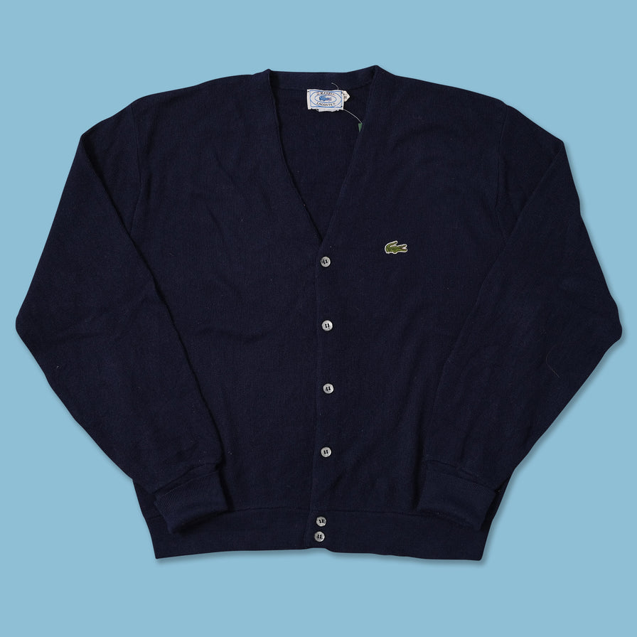 Vintage Izod Lacoste Cardigan Large 