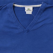 Vintage Lacoste V-Neck Sweater XLarge