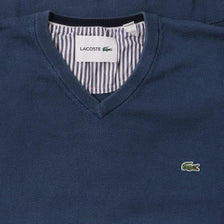 Lacoste V-Neck Sweater Medium 