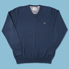 Lacoste V-Neck Sweater Medium 